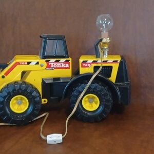 Tonka Mighty Yellow and Black Toy Truck
